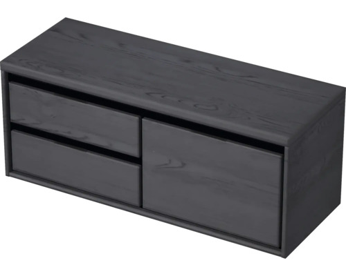 Hängender Waschtischunterschrank mit zwei Schubladen