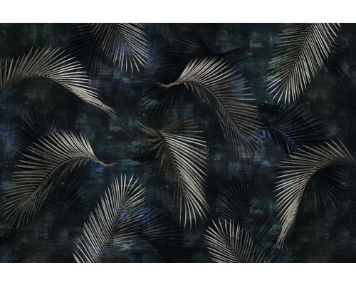 Fototapete Vlies 2243-20 GMK Art Edition Glossy Palms silber 400 x 270 cm