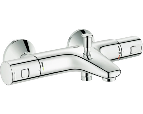Grohe Quickfix Badewannenarmatur mit Thermostat PRECISION START chrom 34598000 Aufputz-Thermostat-Wannenbatterie