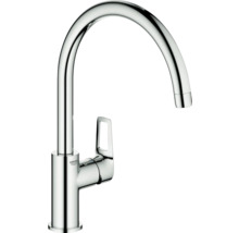 Küchenarmatur mit Einhebelmischer GROHE Start Loop chrom glänzend 31374001-thumb-2