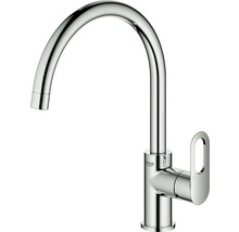 Küchenarmatur mit Einhebelmischer GROHE Start Loop chrom glänzend 31374001-thumb-3