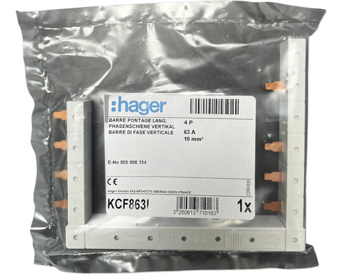 Hager Stromschiene in Verpackung