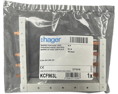 Hager KCF963L Stromschiene für den Vertikalaufbau
