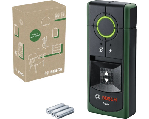 Digitales Ortungsgerät Bosch Truvo inkl. 3 x 1,5-V Batterien (AAA)