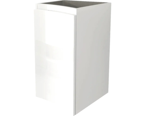 Weißer Badunterschrank mit Tür