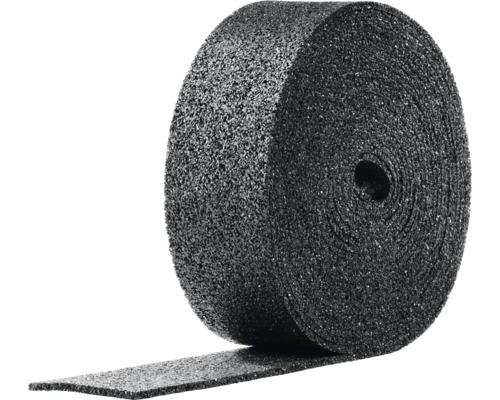 LEWIS® CDM MTA Tritt- und Schallschutzstreifen aus Gummigranulat schwarz 10000 x 80 x 5 mm