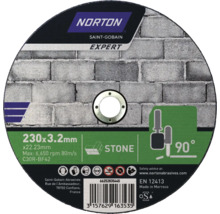 Norton Trennscheibe für Stein, 230x3,2 Millimeter