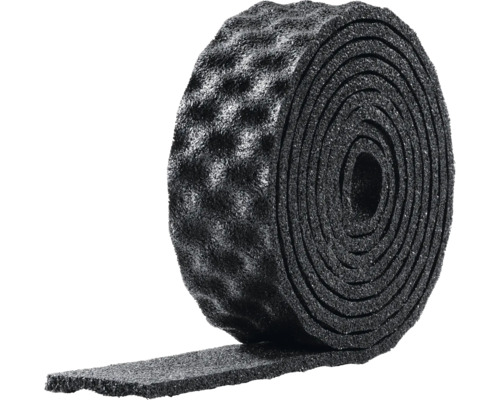 LEWIS® CDM MTA 15/7 Tritt- und Schallschutzstreifen aus Gummigranulat schwarz 5000 x 80 x 15 mm