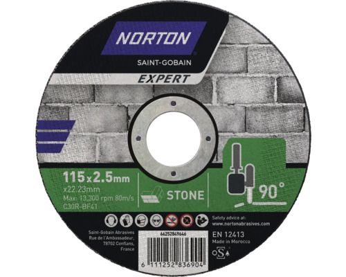 Expert Trennscheibe Norton Stein Ø 115x22,23 mm