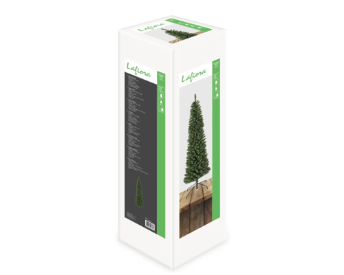 Verpackung eines künstlichen Weihnachtsbaums