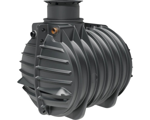 Regenwasser-Erdtank 4.500 Liter inkl. Tankeinbaufilter Regenwassertank aus Kunststoff für die Gartenbewässerung