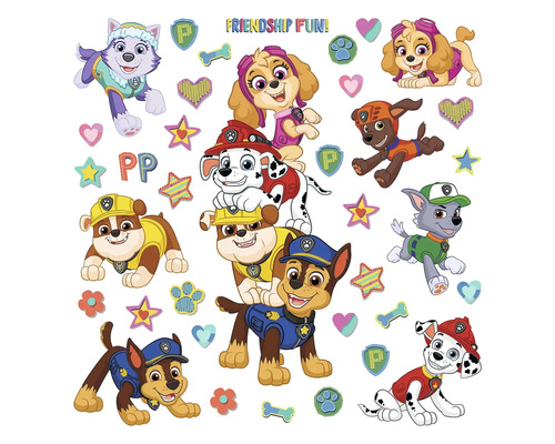 Aufkleber mit Paw Patrol Motiven