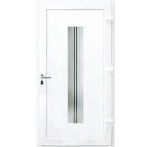 Haustür Aluminium/PVC Smart A400 2.0 RC2 anthrazit 1000 x 2100 mm Rechts inkl. Beschlagset, Stangengriff, Profilzylinder inkl. 3 Schlüssel