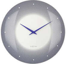 Wanduhr mit Muster und Zeigern