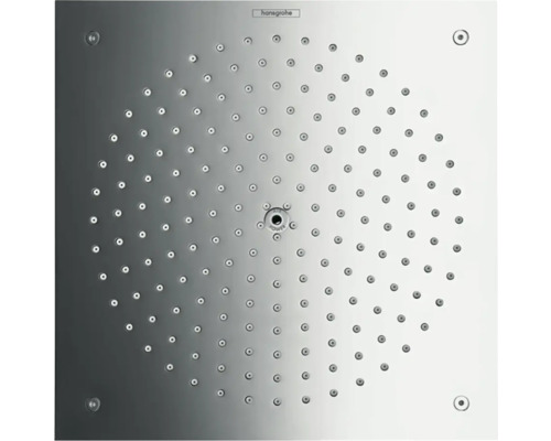 Kopfbrause hansgrohe Raindance 260/260 1jet eckig 260 x 260 mm chrom 26472000 Hansgrohe Duschkopf mit zahlreichen Wasserdüsen