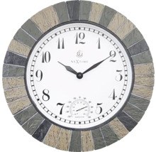 Wanduhr mit Thermometer für den Innen- und Außenbereich