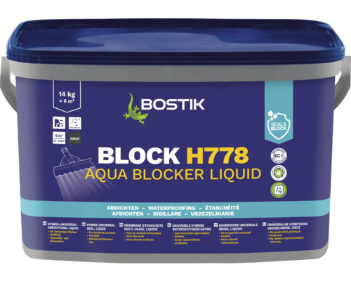 Bostik BLOCK H778 AQUA BLOCKER LIQUID Hybrid Univeralabdichtung 14 Kg Bostik BLOCK H778 AQUA BLOCKER LIQUID Hybrid Univeralabdichtung 14 Kg