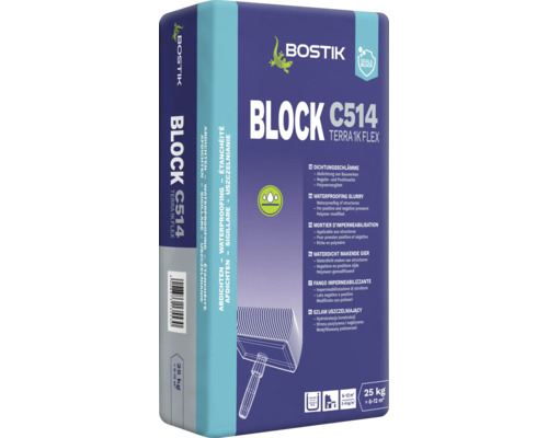 Bostik BLOCK C514 TER 1K FLEX Dichtungsschlämme 25 Kg