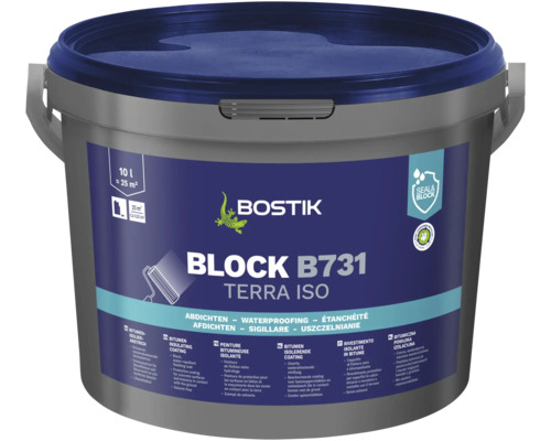 Bostik BLOCK B731 TERRA ISO Bitumenisolieranstrich 10 l