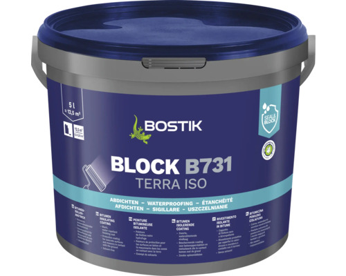 Bostik BLOCK B731 TERRA ISO Bitumenisolieranstrich 5 l