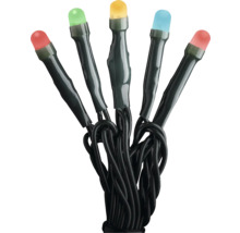 LED-Lichterkette mit verschiedenfarbigen Lampen