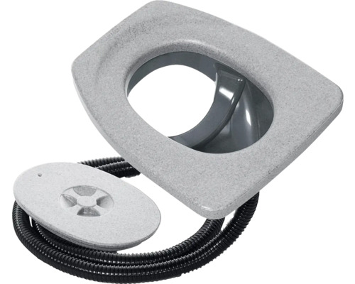 Toilettensitz mit Anschlussgarnitur