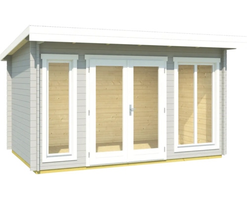 Gartenhaus mit Doppeltür und Fenstern