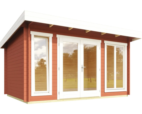 Gartenhaus mit Doppeltür und Fenstern