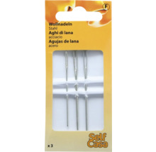 Stahlnadeln zum Vernähen von Wolle im Set
