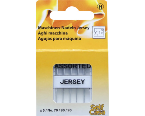 Packung Jersey-Maschinennadeln in verschiedenen Größen