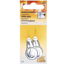 Nadeleinfädler aus Aluminium, 2er-Pack