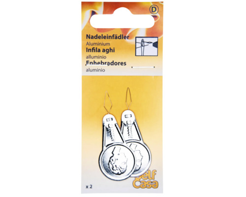 Nadeleinfädler 2 Stk. Nadeleinfädler aus Aluminium, 2er-Pack