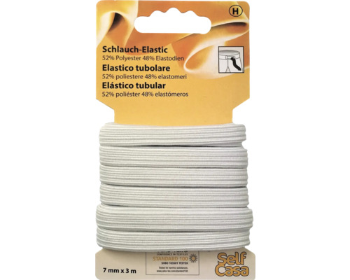 SchlauchElastic 7 mm x 3 m weiß HORNBACH
