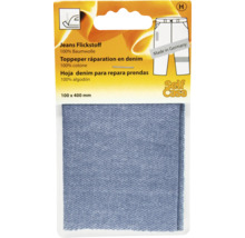 Jeansflicken aus 100 Prozent Baumwolle, 100 x 400 Millimeter