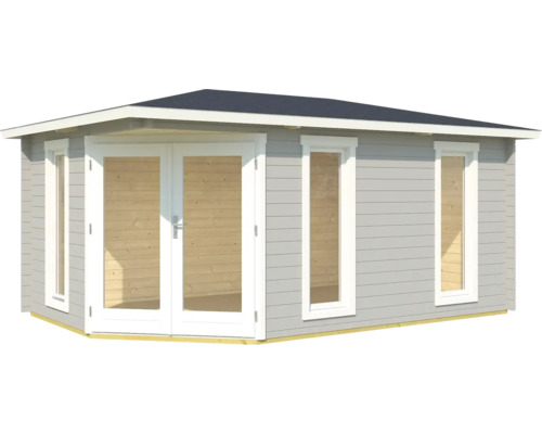 Gartenhaus mit Doppeltür und Fenstern