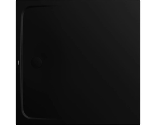Duschwanne KALDEWEI CAYONOPLAN MULTISPACE Secure Plus 2330-5 120 x 120 x 1.7 cm schwarz matt Antirutschbeschichtung mit extraflachen Wannenträger und Antidröhnmatten 25 dB 414046482676 Quadratische Duschwanne aus Mineralguss