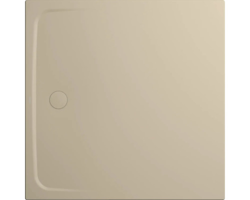 Duschwanne KALDEWEI CAYONOPLAN MULTISPACE Secure Plus 2330-1 120 x 120 x 1.7 cm warm beige 40 matt Antirutschbeschichtung inkl. Antidröhnmatten 30 dB 414003032662 Quadratische Duschwanne aus Mineralguss mit Ablaufgarnitur