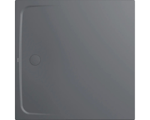 Duschwanne KALDEWEI CAYONOPLAN MULTISPACE Secure Plus 2330-1 120 x 120 x 1.7 cm cool grey 80 matt Antirutschbeschichtung inkl. Antidröhnmatten 30 dB 414003032666 Graue, rechteckige Duschwanne