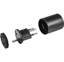 Dreipoliger Netzstecker für Steckdosen