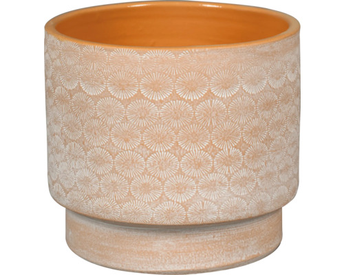 Blumentopf Passion for Pottery Steinzeug 20 x 20 x 18 cm orange