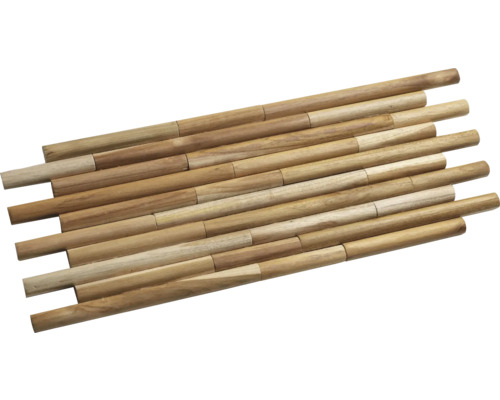 Mosaikmatte aus Holzstäben
