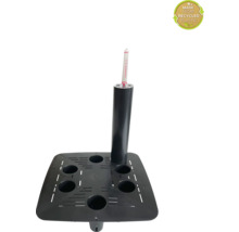 Blumentopfeinsatz Selbstbewässerungssystem Lafiora Quadrato Kunststoff 22 x 22 x 55 cm schwarz