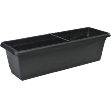 Blumenkasten Lafiora Extra Flor Kunststoff 60 x 20,5 x 17 cm schwarz-thumb-1