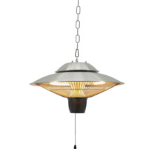 Deckenstrahler Calienta mit Halogen-Heizelement 42 x 24,5 cm 1500 W mit Zugschnurschalter und 50 cm Deckenkette-thumb-1 Deckenstrahler Calienta mit Halogen-Heizelement 42 x 24,5 cm 1500 W mit Zugschnurschalter und 50 cm Deckenkette-thumb-1