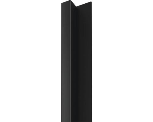 Dekorpaneel Linea Slim 1 schwarz 30x54x2650 mm Dekorpaneel Linea Slim 1 schwarz 30x54x2650 mm