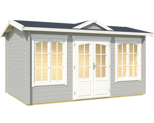 Holz Gartenhaus mit Fenstern und Doppeltür