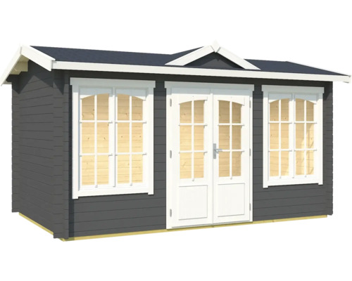 Gartenhaus mit Doppeltür und Fenstern