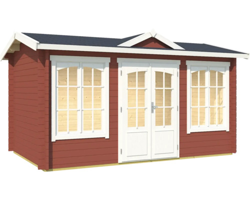 Gartenhaus mit Doppeltür und Fenstern