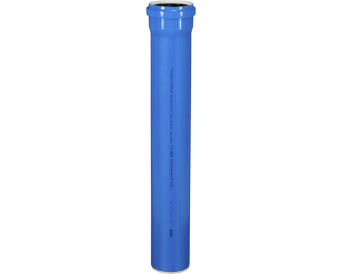 KG2000 SN16 Regenwasserrohr blau DN 160 mm L = 1000 mm Kunststoffrohr für Bauanwendungen