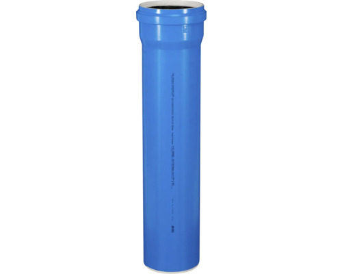 KG2000 SN16 Regenwasserrohr blau DN 250 mm L = 6000 mm Blaues Abwasserrohr aus Kunststoff